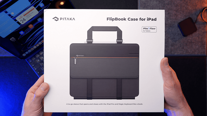 FlipBook Case in daily use