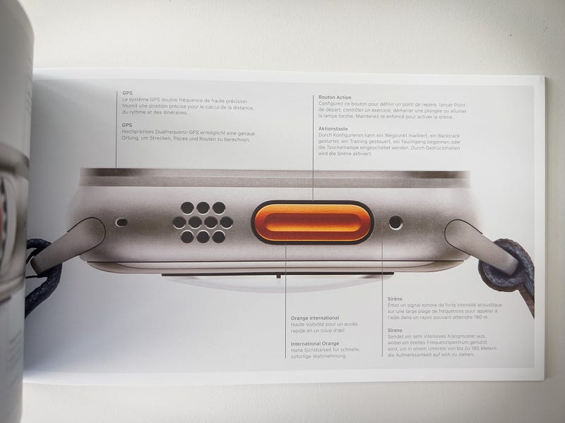 Packaging of the Apple Watch Ultra 2