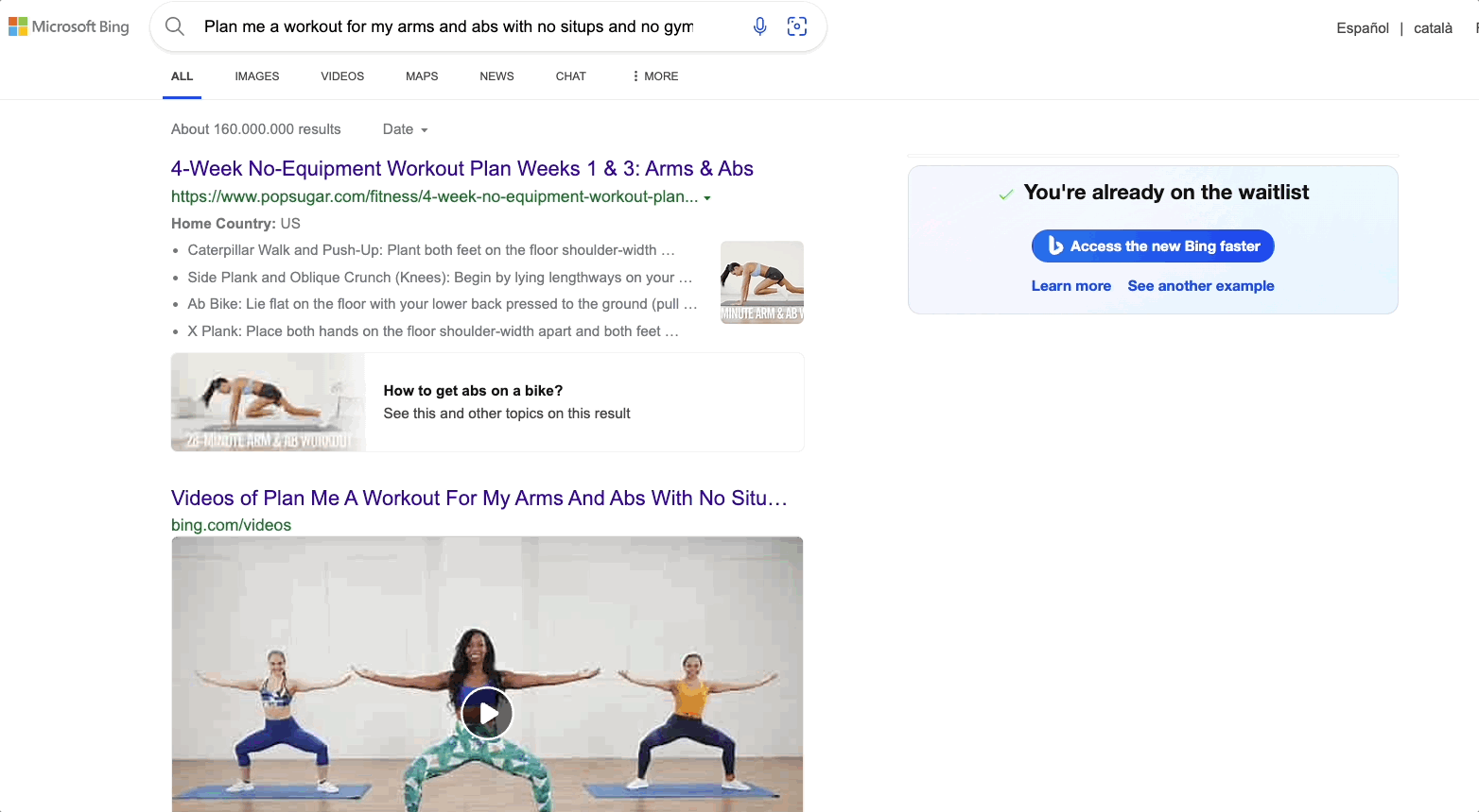 AI-Generated Workout Plan