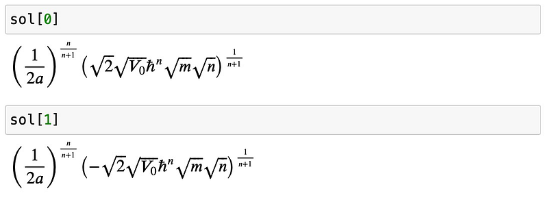 Two Solutions for Energy