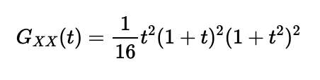 PGF for the sum of two tetrahedral dice