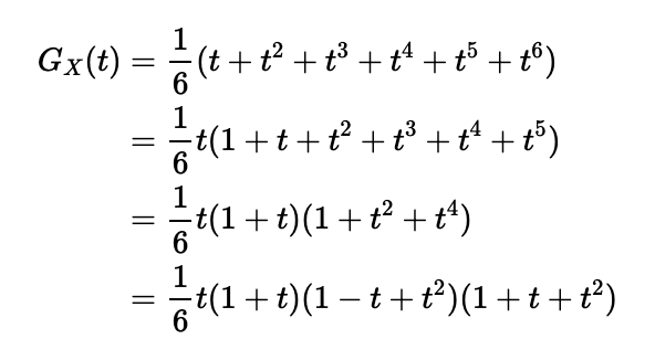 Decomposing PGF for analysis