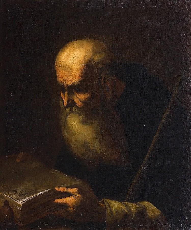 Artwork of Archimedes by Agostino Scilla, 17th century