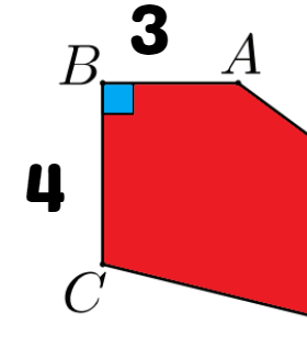 Triangle ABC illustration