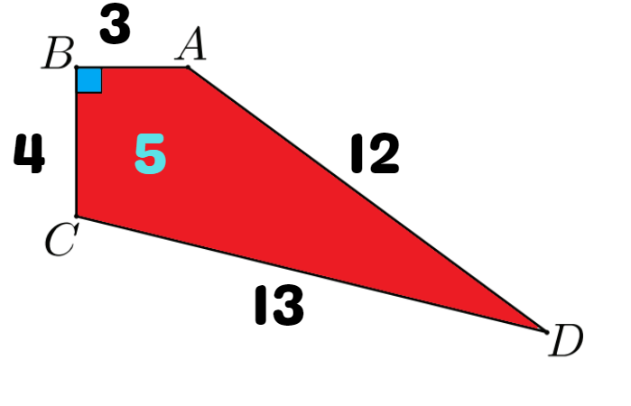 Triangle ACD illustration