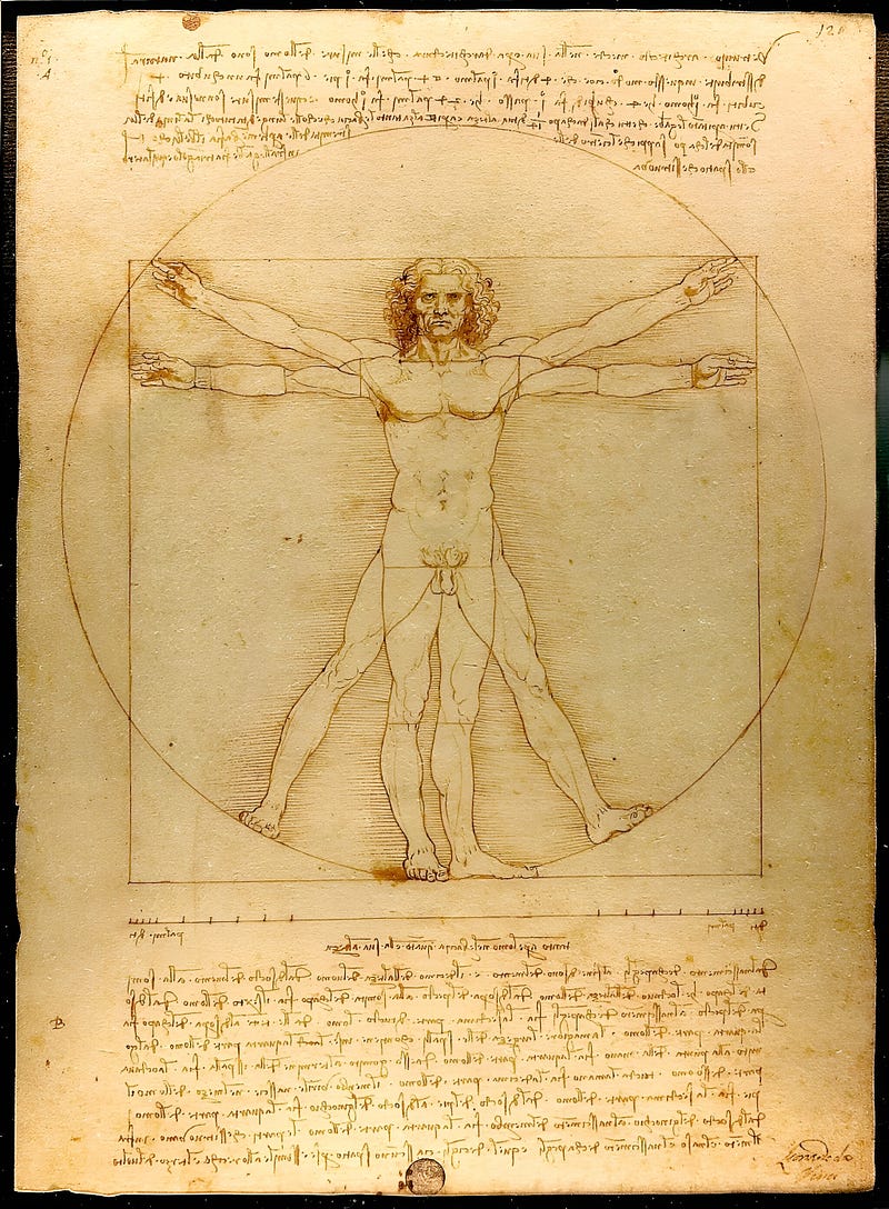 Leonardo's Vitruvian Man