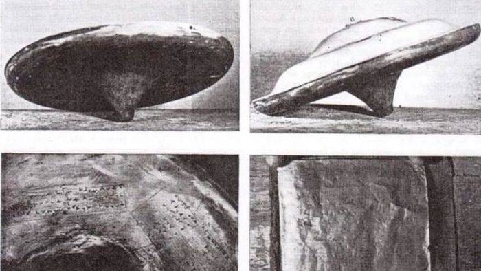 UFO fragments from Silpho Moor in museum archives