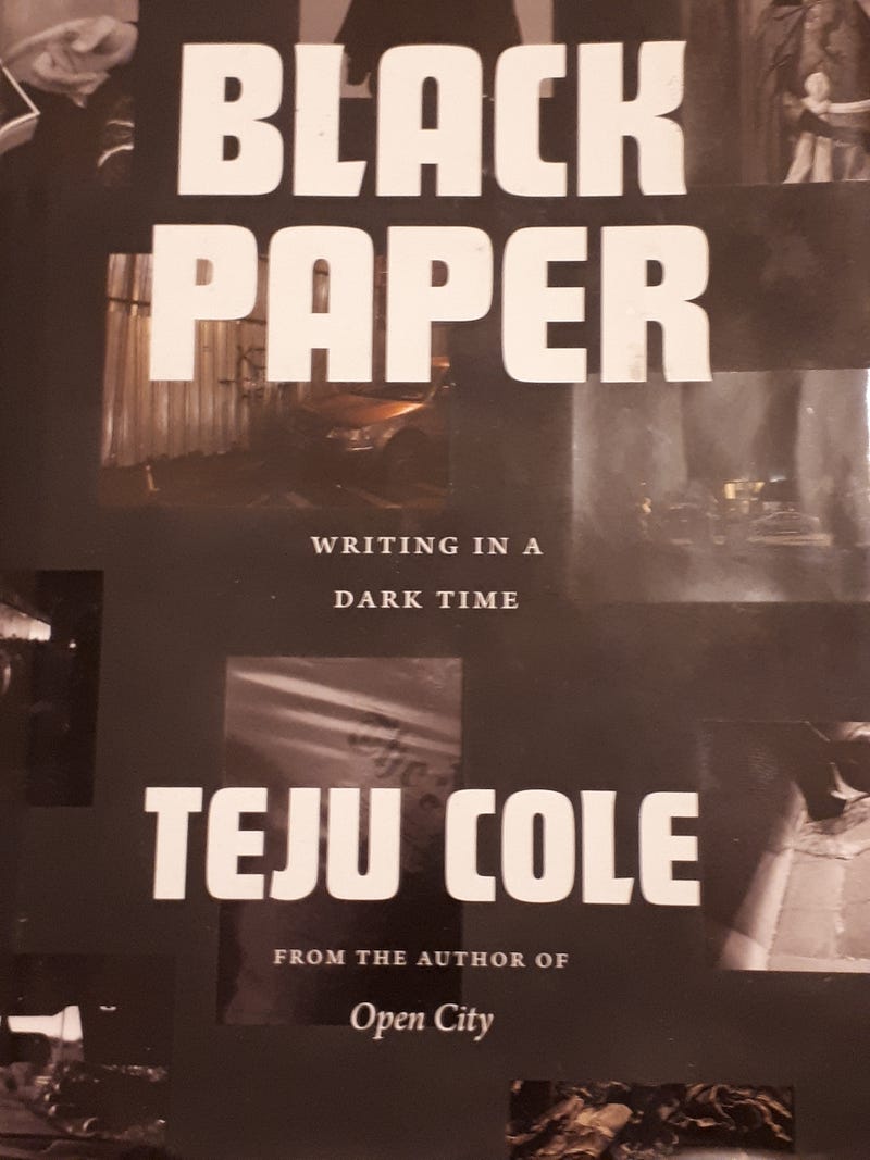 Teju Cole reflecting on identity through art