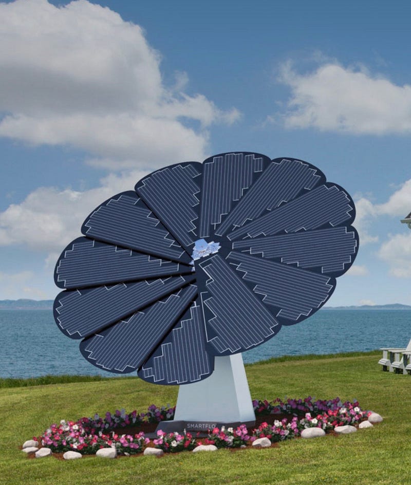 Smartflower as a statement piece