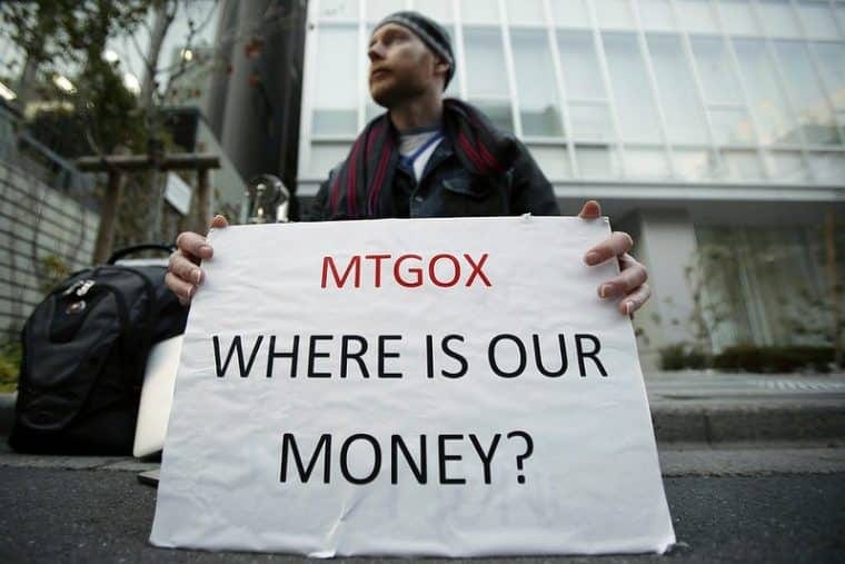 Bitcoin recovery process at Mt. Gox