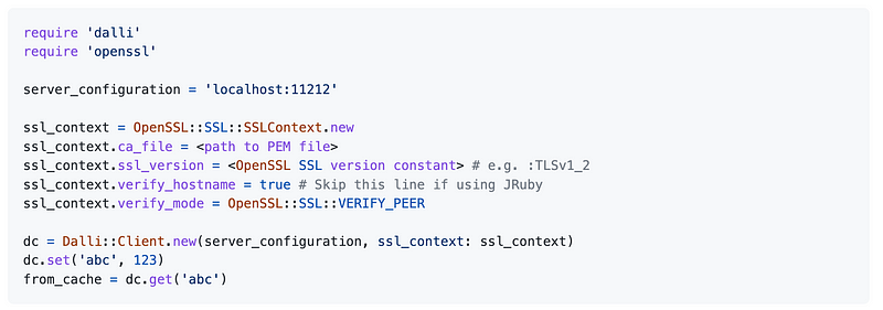 Dalli: High-performance Memcached client for Ruby.