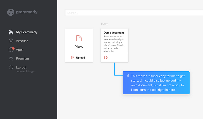 Grammarly Product Tour