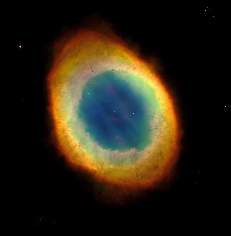 Ring Nebula, showcasing its distinctive shape