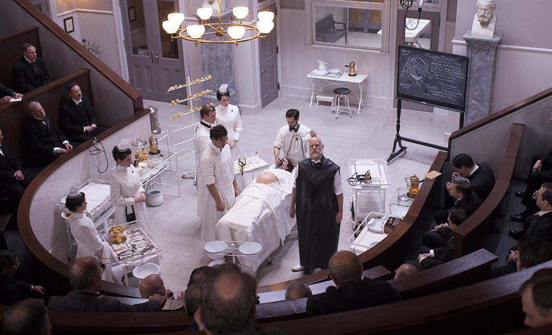 Another scene from "The Knick" highlighting medical challenges