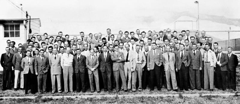 Von Braun Rocket Team at Fort Bliss, Texas