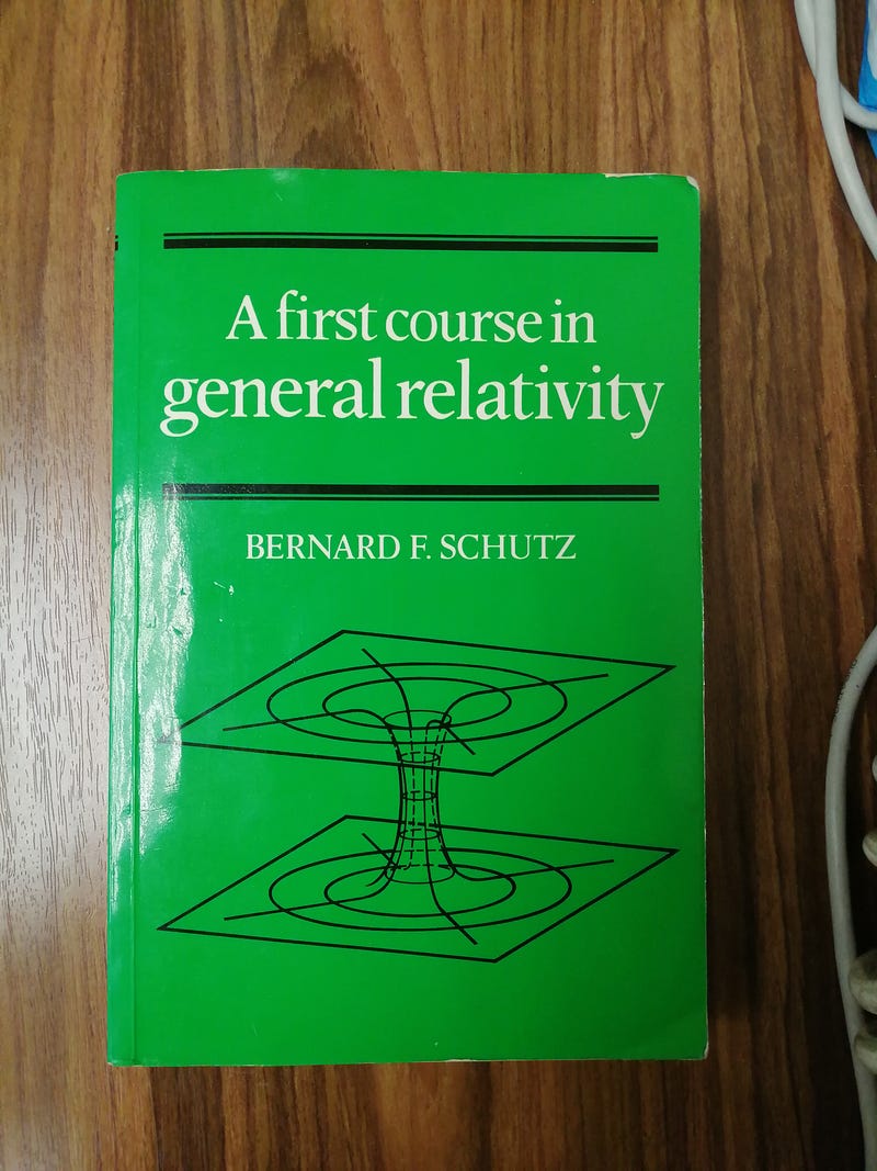 Cover of A First Course in General Relativity