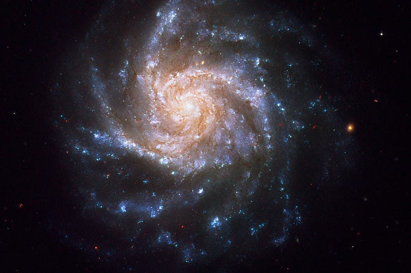 Spiral galaxy NGC 1376 with star formation activity