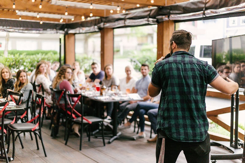 Overcoming public speaking anxiety